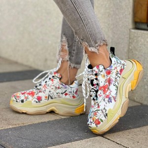 Кроссовки Balenciaga х Gucci Triple S B1444