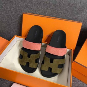 Шлепанцы Hermes Chypre Sandal F1775