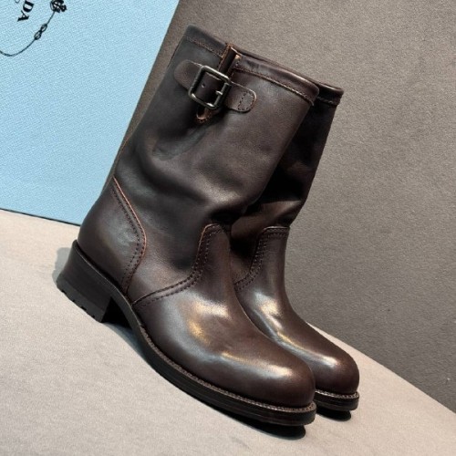 Ботинки Prada F6606 Ботинки Prada F6606