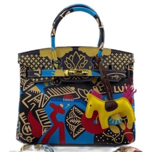 Сумка Hermes Birkin Graffiti 30 K2455