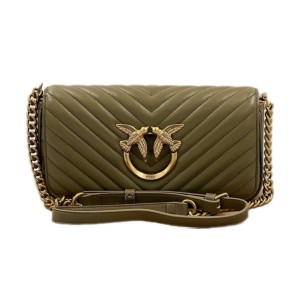 Сумка Pinko Mini Love Bag Click Baguette Chevron R1807