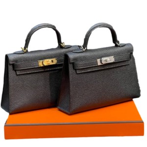 Сумка Hermes Kelly Sellier 19 Bambou Chevre RE5007