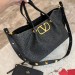 Сумка Valentino VLogo Raffia RB3923