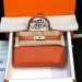 Сумка Hermes Kelly Sellier 19 Bambou Chevre RE5012