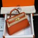 Сумка Hermes Kelly Sellier 19 Bambou Chevre RE5012