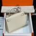 Сумка Hermes Kelly Sellier 19 Bambou Chevre RE5008