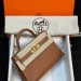 Сумка Hermes Kelly Sellier 19 Bambou Chevre RE5013