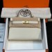 Сумка Hermes Kelly Sellier 19 Bambou Chevre RE5008