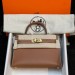 Сумка Hermes Kelly Sellier 19 Bambou Chevre RE5013