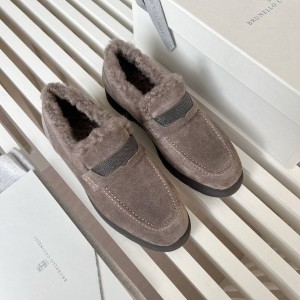 Зимние лоферы Brunello Cucinelli F2045