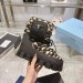 Зимние ботинки Prada F2614