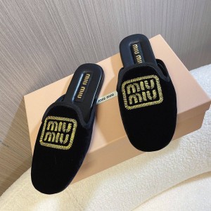 Тапочки Miu Miu F3534