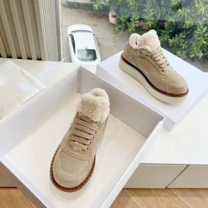 Зимние кеды Prada Suede mid-top F4447