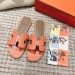 Шлепанцы Hermes Oran F5757