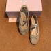 Балетки Miu Miu F5796