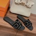 Шлепанцы Hermes Oran F5797