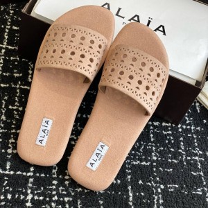 Шлепанцы Alaia F5818