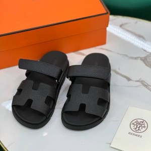 Шлепанцы Hermes Chypre F6040