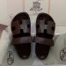 Шлепанцы Hermes Chypre F6041