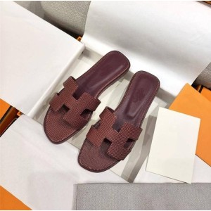 Шлепанцы Hermes Oran F6146
