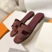 Шлепанцы Hermes Oran F6146
