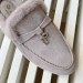 Лоферы Loro Piana Charms Walk Baboushe F6387