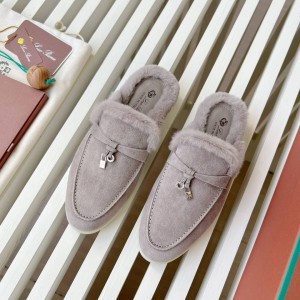 Лоферы Loro Piana Charms Walk Baboushe F6387