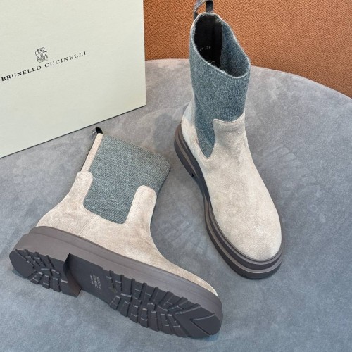 Ботинки Brunello Cucinelli F6401 Ботинки Brunello Cucinelli F6401