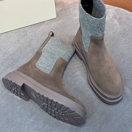 Ботинки Brunello Cucinelli F6400 Ботинки Brunello Cucinelli F6400