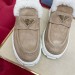 Зимние лоферы Prada F6510