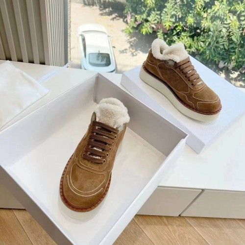 Зимние ботинки Prada F6525 Зимние ботинки Prada F6525