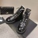 Зимние ботинки Chanel F6582 Зимние ботинки Chanel F6582