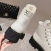 Зимние ботинки Chanel F6583 Зимние ботинки Chanel F6583