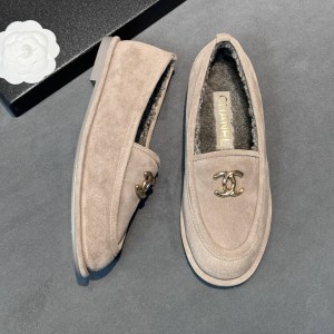 Зимние лоферы Chanel F6585