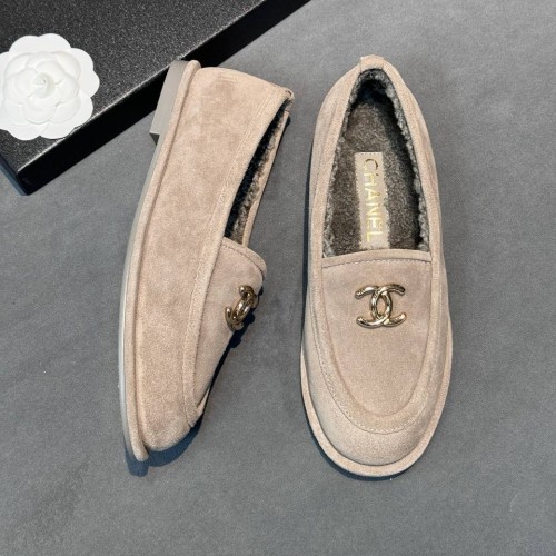 Зимние лоферы Chanel F6585 Зимние лоферы Chanel F6585