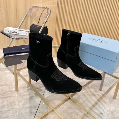 Ботильоны Prada F6617 Ботильоны Prada F6617