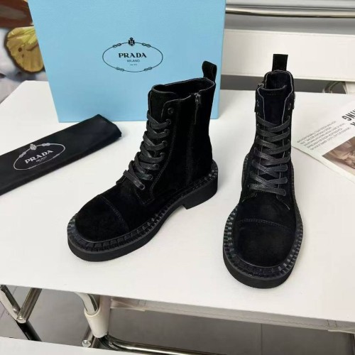 Ботинки Prada F6625 Ботинки Prada F6625