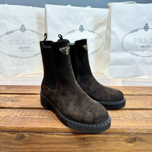 Ботинки Prada F6668 Ботинки Prada F6668
