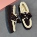 Зимние лоферы Miu Miu F6681 Зимние лоферы Miu Miu F6681