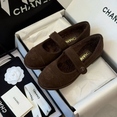 Зимние туфли Chanel F6702 Зимние туфли Chanel F6702