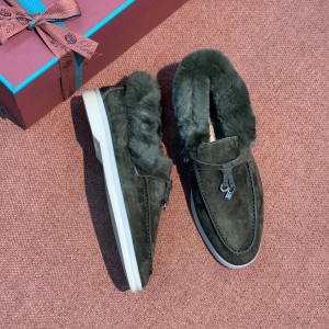 Зимние лоферы Loro Piana F6714