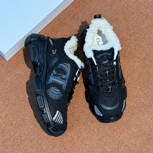 Зимние кроссовки Dior Chrono F6722 Зимние кроссовки Dior Chrono F6722