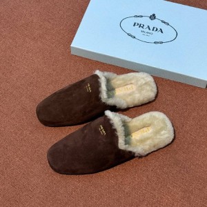 Зимние мюли Prada F6750