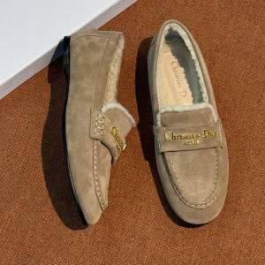 Зимние мокасины Christian Dior F6756