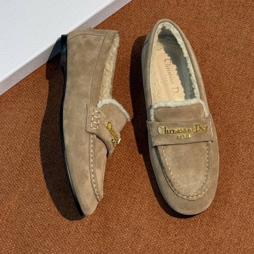 Зимние мокасины Christian Dior F6756 Зимние мокасины Christian Dior F6756
