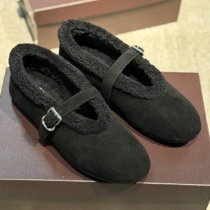 Зимние балетки Alaia F6770