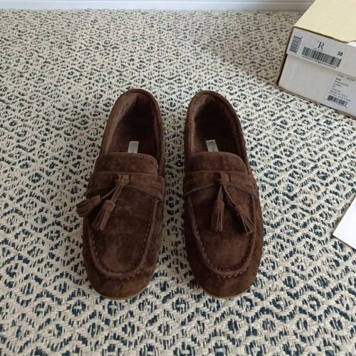 Зимние мокасины The Row F6899 Зимние мокасины The Row F6899