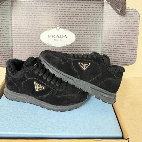 Зимние кроссовки Prada F6907 Зимние кроссовки Prada F6907