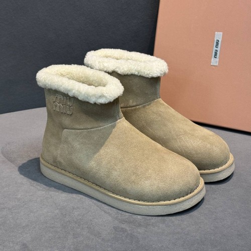 Зимние ботинки Miu miu F6963 Зимние ботинки Miu miu F6963