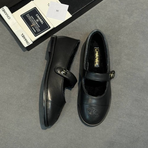 Зимние балетки Chanel F6979 Зимние балетки Chanel F6979
